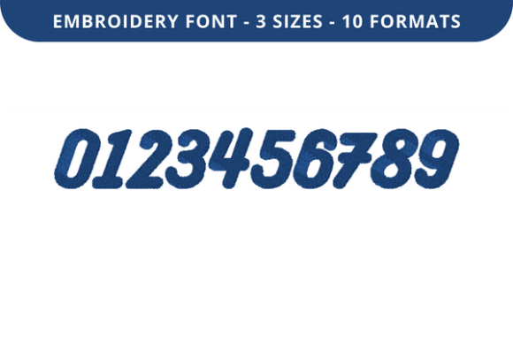 Buck Harry Font 0 to 9 Review