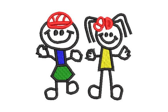 Preschool Kids Embroidery Designs