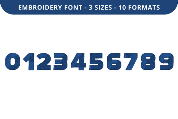 Pure Block Font 0 to 9 Review